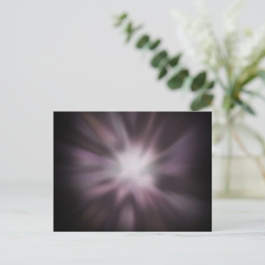 宇宙バーストのアートワーク ポストカード (スタンド正面)