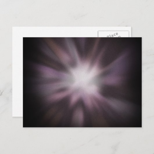 宇宙バーストのアートワーク ポストカード (正面/裏面)