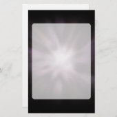 宇宙バーストのアートワーク 便箋 (正面/裏面)