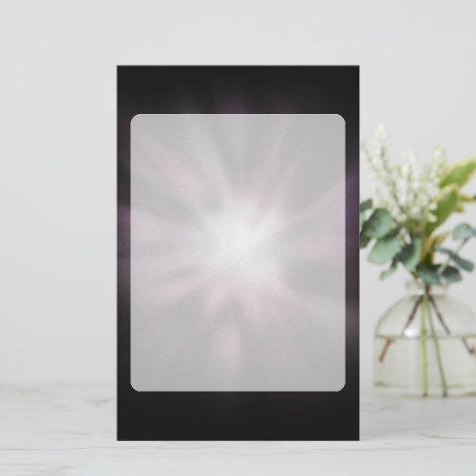 宇宙バーストのアートワーク 便箋 (スタンド正面)