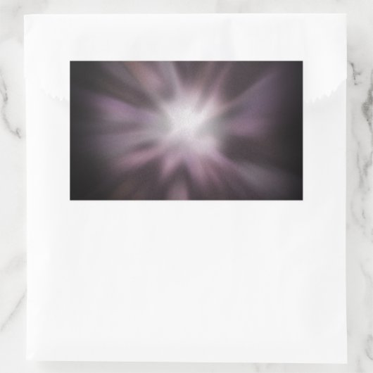 宇宙バーストのアートワーク 長方形シール (バッグ)