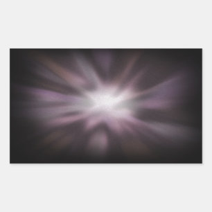 宇宙バーストのアートワーク 長方形シール