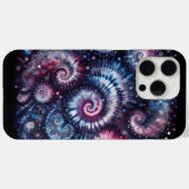 宇宙バースト、タイ染料パターン Case-Mate iPhoneケース (裏面 (横))