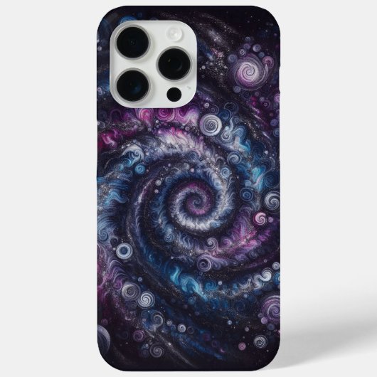 宇宙バースト、タイ染料パターン Case-Mate iPhoneケース (裏面)