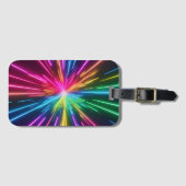 宇宙バースト ラゲッジタグ (正面横)