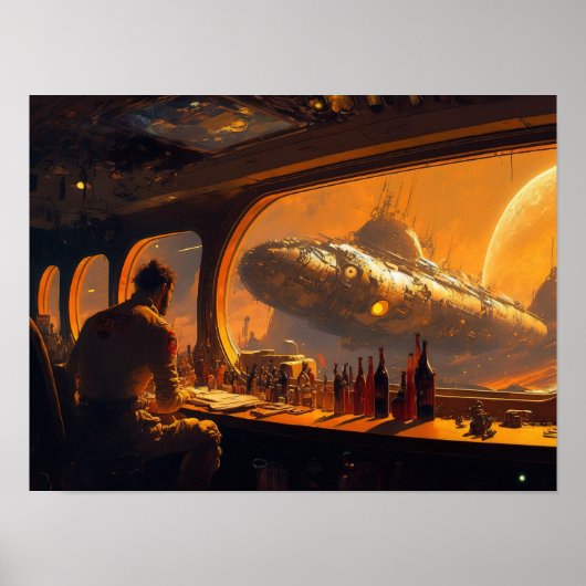 宇宙バー#10 ポスター (正面)