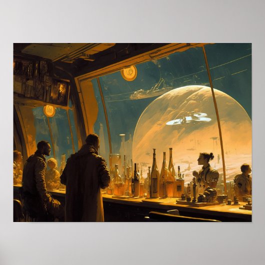 宇宙バー#13 ポスター (正面)