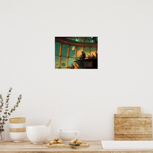 宇宙バー#1 ポスター (キッチン)