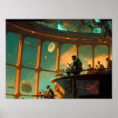 宇宙バー#1 ポスター (正面)