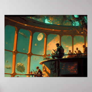 宇宙バー#1 ポスター