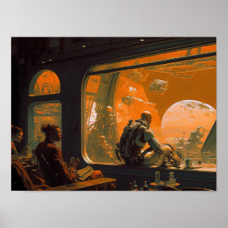 宇宙バー#4 ポスター