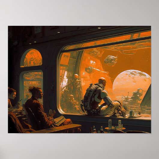 宇宙バー#4 ポスター (正面)