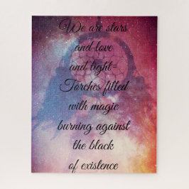 宇宙パズルの娘 ジグソーパズル