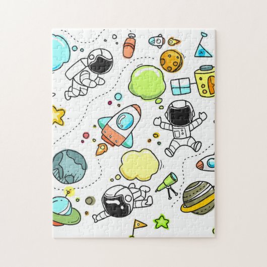 宇宙パズル252ピースジグソーパズル 子供へ ジグソーパズル (縦)