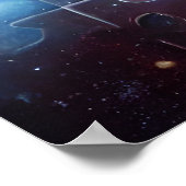 宇宙パズル – 自己の組立 ポスター (角)