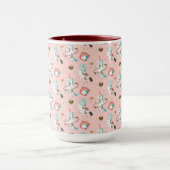 宇宙パターンのユニコーン マグカップ (中央)