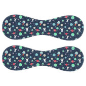 宇宙パターンイラストレーション ソフトボール (パネル)