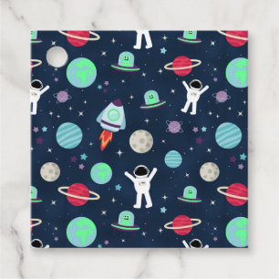 宇宙パターンイラストレーション フェイバータグ