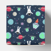 宇宙パターンイラストレーション フェイバーボックス (上部)