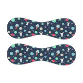 宇宙パターンイラストレーション 野球ボール (パネル)