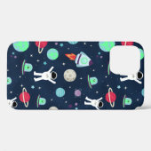 宇宙パターンイラストレーション Case-Mate iPhoneケース (裏面 (横))