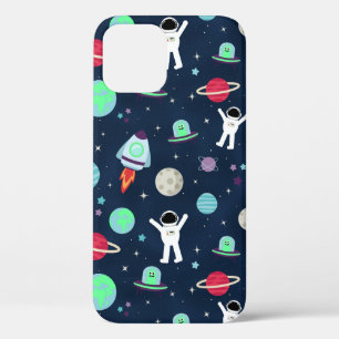 宇宙パターンイラストレーション iPhone 12 PROケース