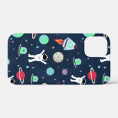 宇宙パターンイラストレーション Case-Mate iPhoneケース (裏面 (横))