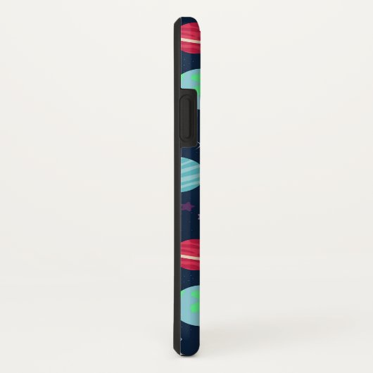 宇宙パターンイラストレーション Case-Mate iPhoneケース (裏面/右)