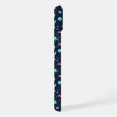 宇宙パターンイラストレーション iPhoneケース (右側面)