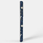 宇宙パターンイラストレーション SAMSUNG GALAXYケース (右側面)