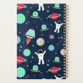 宇宙パターンイラスト プランナー手帳 (裏面)