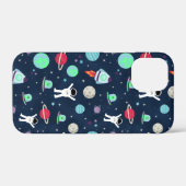 宇宙パターンイラスト Case-Mate iPhoneケース (裏面 (横))