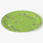 宇宙パターン紙プレート ペーパープレート (アングル)