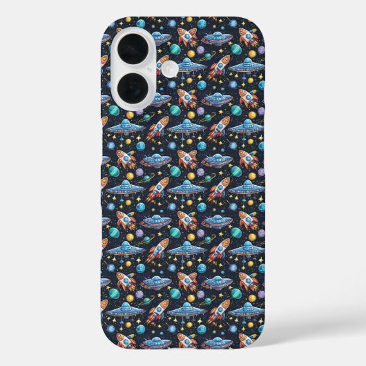 宇宙パターン電話ケース Case-Mate iPhoneケース (裏面)