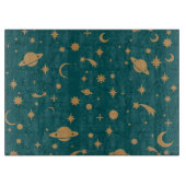 宇宙パターン カッティングボード (正面)