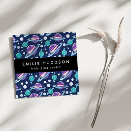 宇宙パターン、キッズセ遊ン、アクティビティセンター スクエア名刺