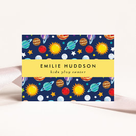 宇宙パターン、キッズセ遊ン、アクティビティセンター 名刺