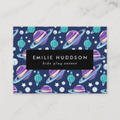 宇宙パターン、キッズセ遊ン、アクティビティセンター 名刺 (正面)