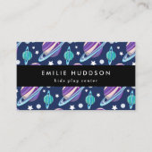 宇宙パターン、キッズセ遊ン、アクティビティセンター 名刺 (正面)