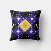 宇宙パターン クッション (裏面)