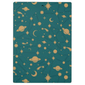 宇宙パターン クリップボード (裏面)