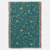 宇宙パターン スローブランケット (正面縦)