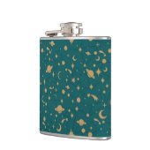 宇宙パターン フラスク (左)