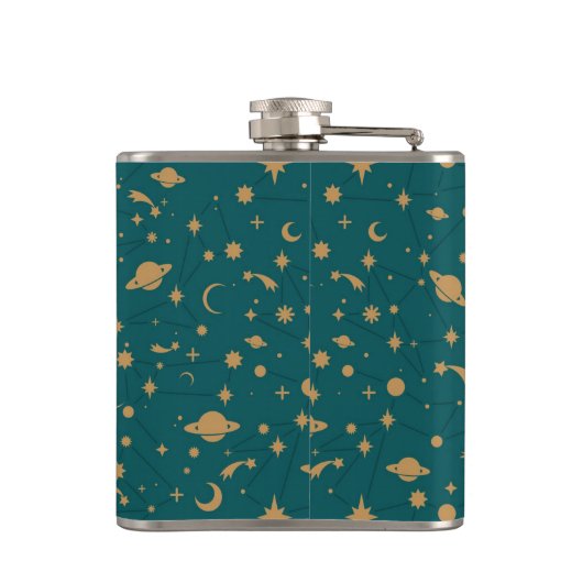 宇宙パターン フラスク (裏面)