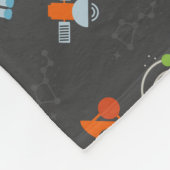 宇宙パターン フリースブランケット (角)