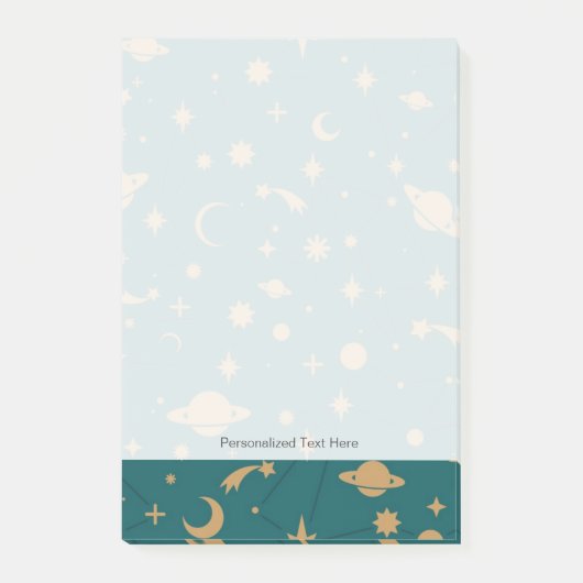 宇宙パターン ポストイット (正面)