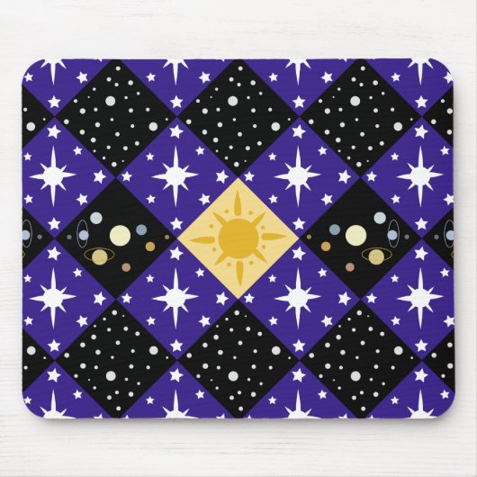 宇宙パターン マウスパッド (正面)