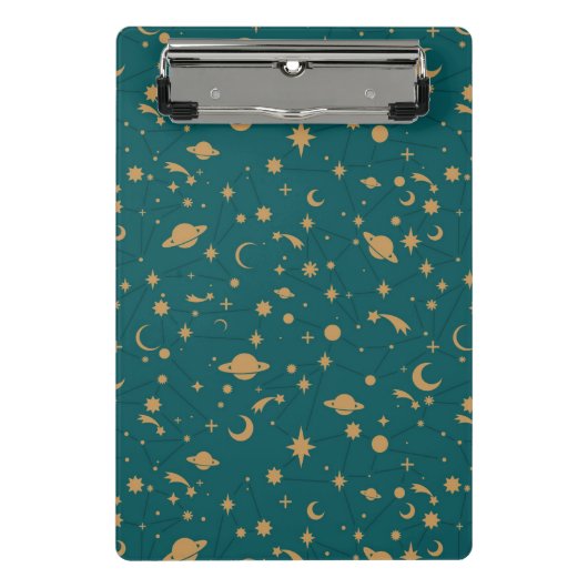 宇宙パターン ミニクリップボード (正面)