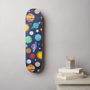 宇宙パターン,惑星,星,コスモス,銀河系 スケートボード