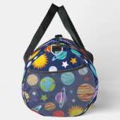 宇宙パターン，惑星，星，コスモス，銀河系 ダッフルバッグ (右)
